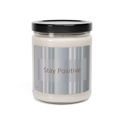 Scented Soy Candle, 9oz Stay Positive - Design No.1500