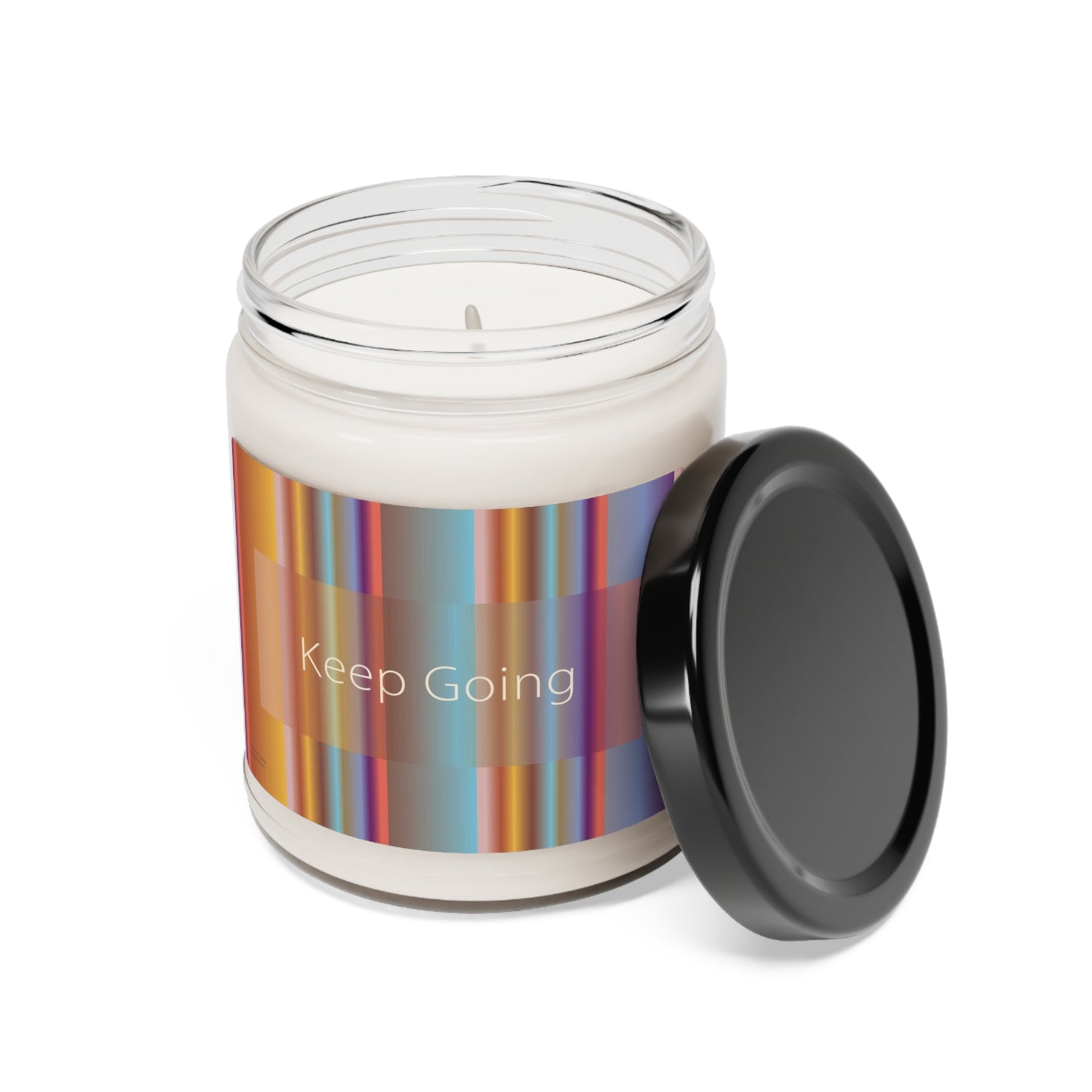 Scented Soy Candle, 9oz Keep Going - Design No.1801