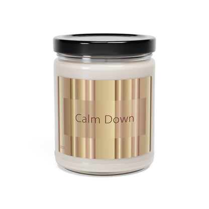 Scented Soy Candle, 9oz Calm Down - Design No.2000