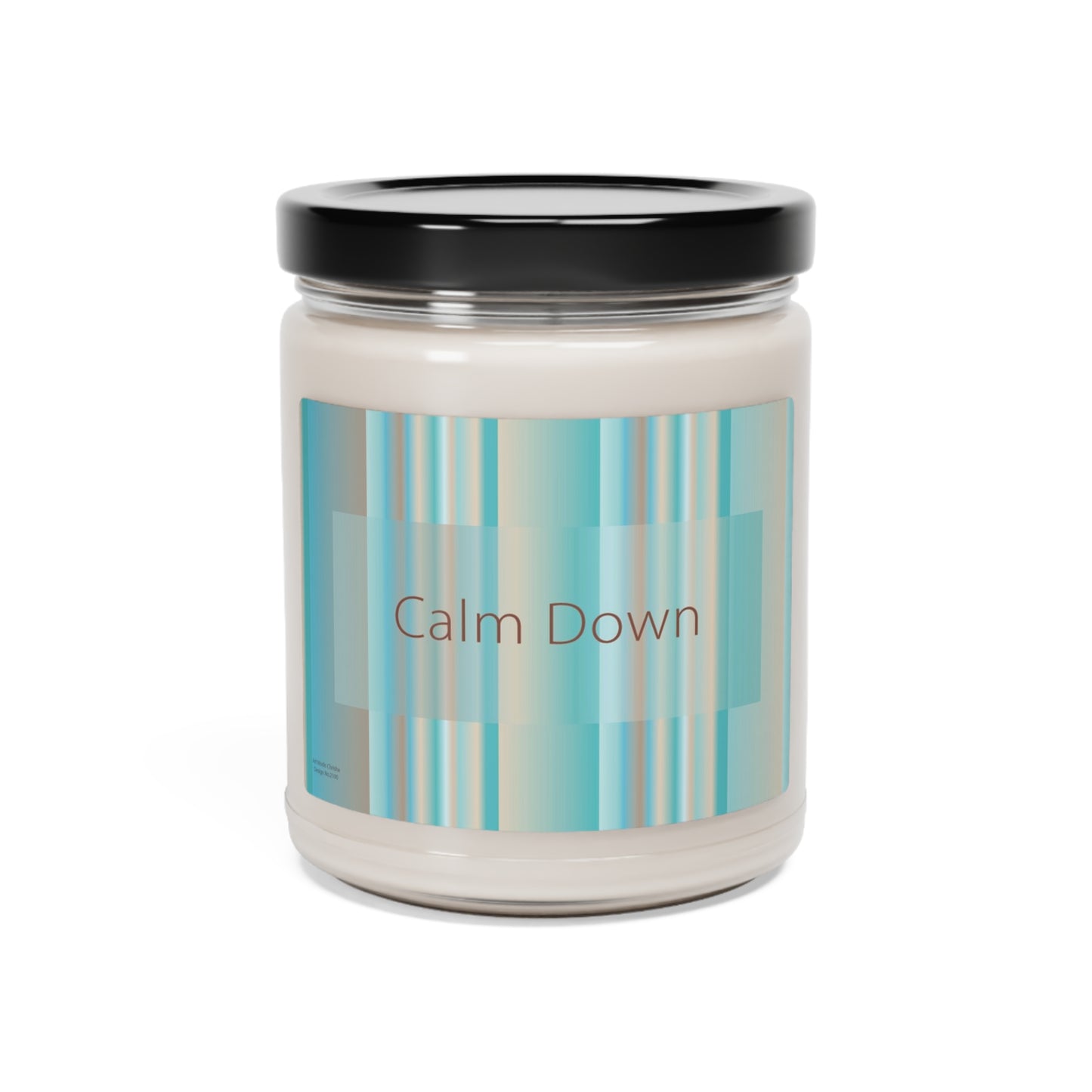 Scented Soy Candle, 9oz Calm Down - Design No.2100