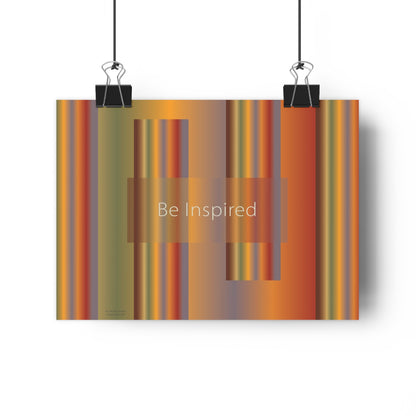 Giclée Art Print 11" x 8" Be Inspired - Design No.1700