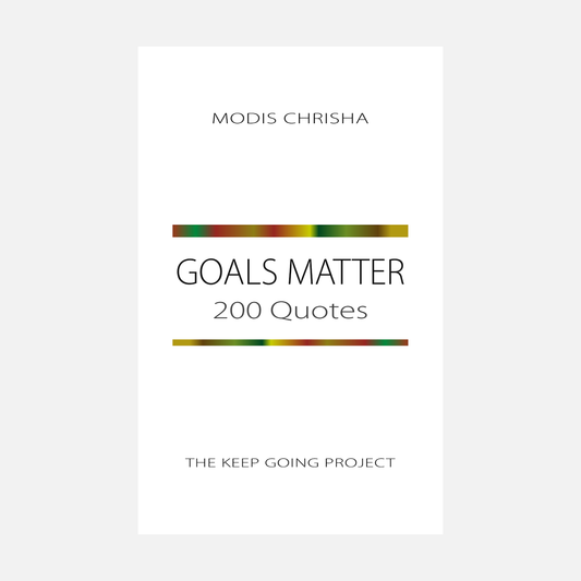 Goals Matter - 200 Quotes - Hardcover Book