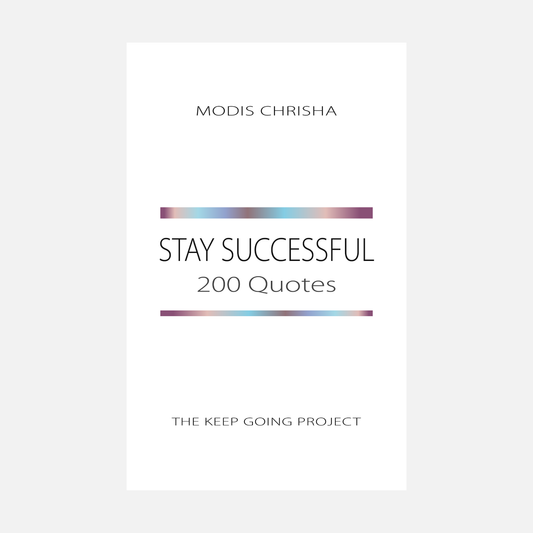 Stay Successful - 200 Quotes - Hardcover Book