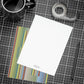 Unfolded Greeting Cards Vertical (10, 30, and 50pcs) Think Positive - Design No.200