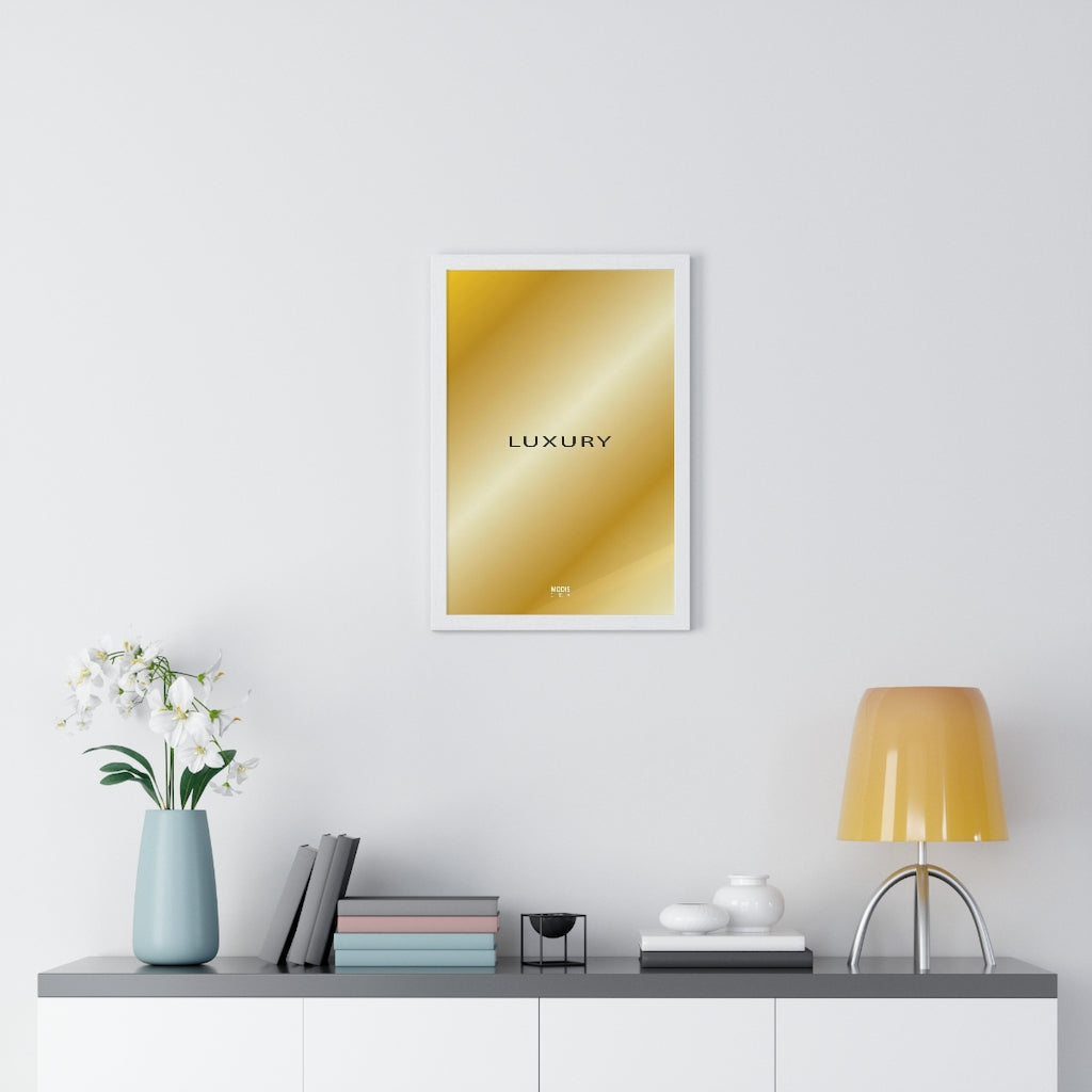 Poster Framed Vertical 12“ x 18“ - Design Luxury