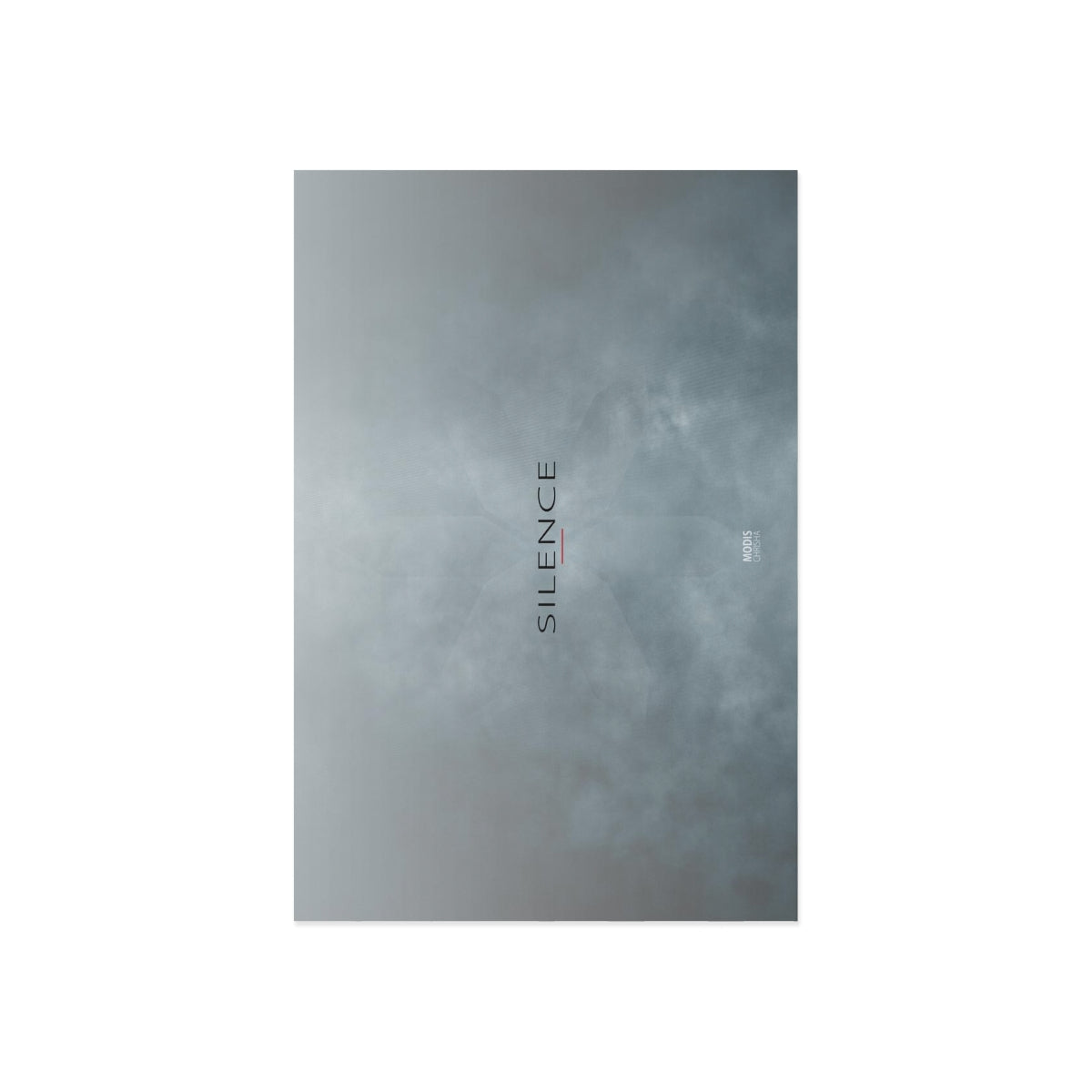Fine Art Postcard (horizontal) - Design 'Silence'