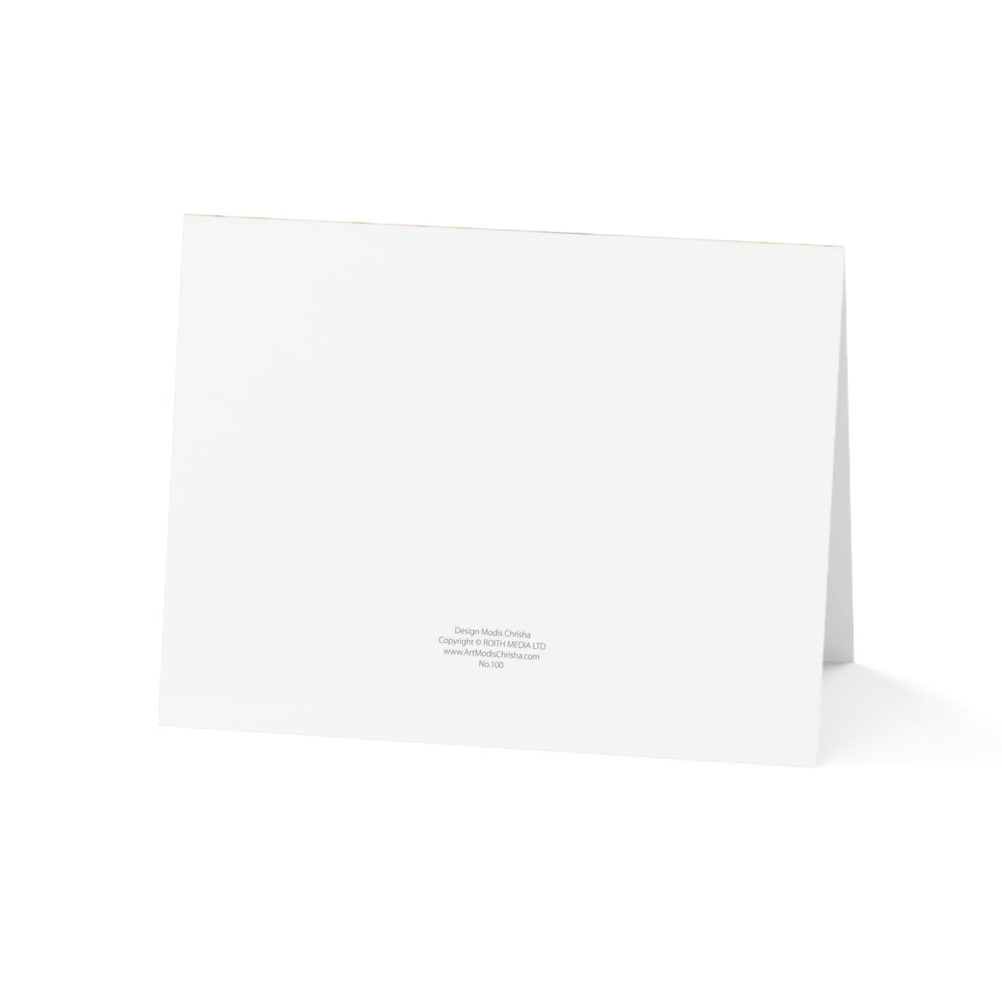 Folded Greeting Cards Horizontal (1, 10, 30, and 50pcs) Happy Birthday - Design No.100