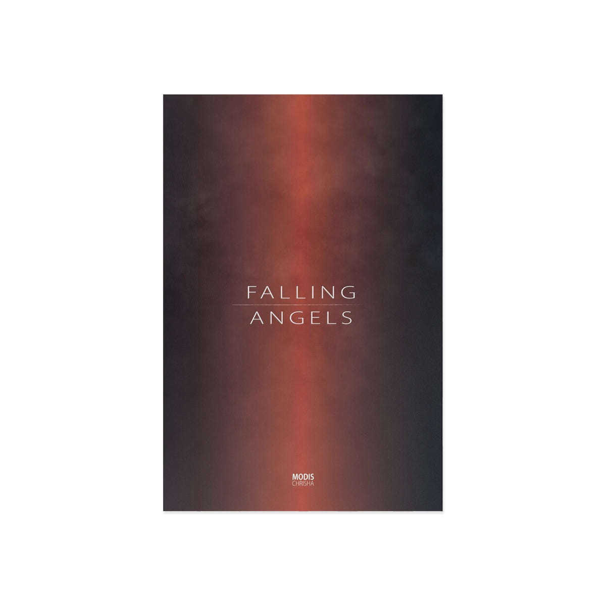 Fine Art Postcard (vertical) - Design 'Falling Angels'