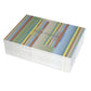 Unfolded Greeting Cards Horizontal (10, 30, and 50pcs) Think Positive - Design No.200