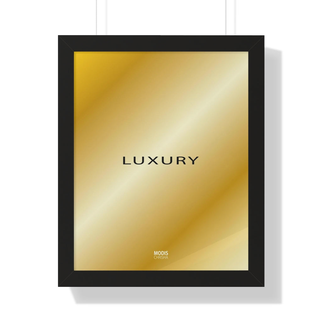 Poster Framed Vertical 16“ x 20" - Design Luxury
