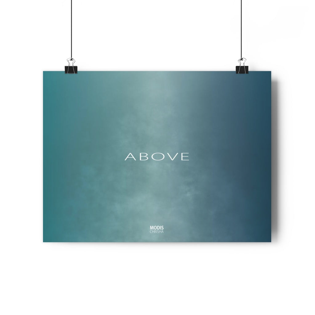 Giclée Art Print 24“ x 18“ - Design Above