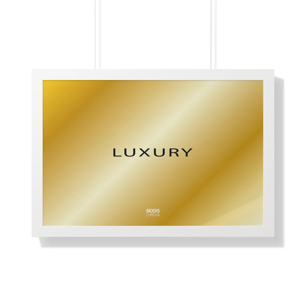 Poster Framed Horizontal 30“ x 20“ - Design Luxury