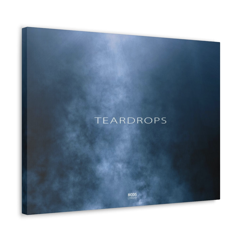 Teardrops - 24″ × 18″ Canvas Gallery Wraps (1.25″)