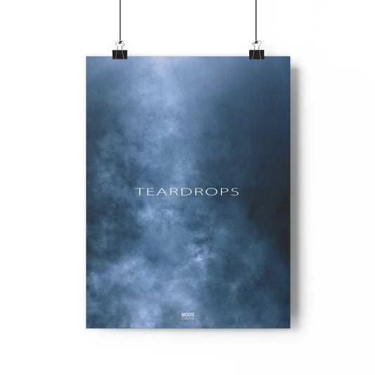 Teardrops - 18" × 24" Giclée Art Print