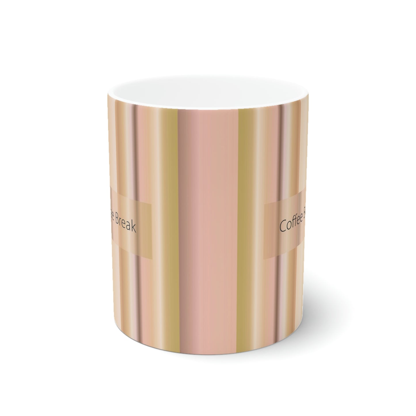 Ceramic Mug 11oz, Coffee Break - Design No.100