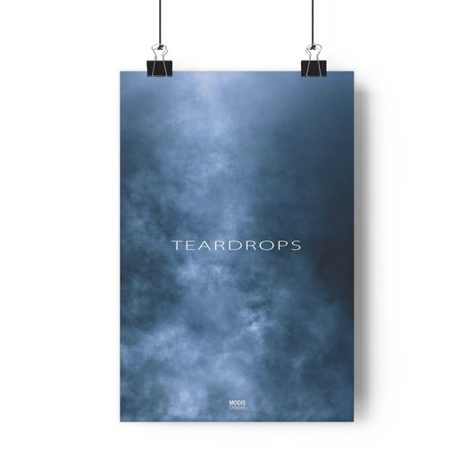 Teardrops - 12" × 18" Giclée Art Print
