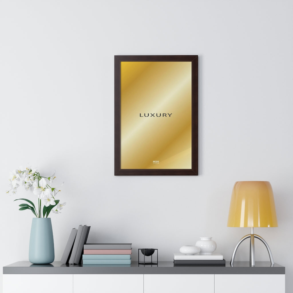 Poster Framed Vertical 16“ x 24“ - Design Luxury