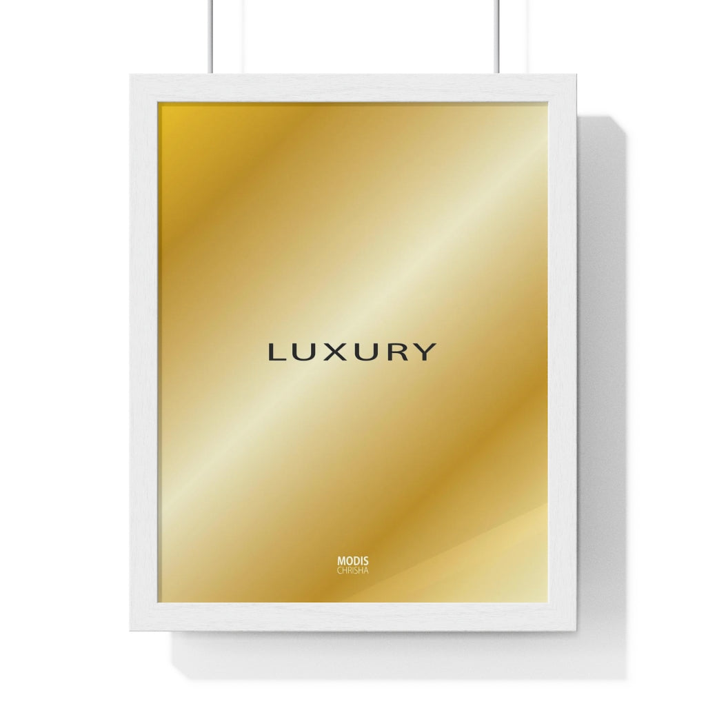Poster Framed Vertical Premium 11“ x 14“ - Design Luxury