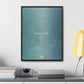 Canvas Gallery Wrap Framed Vertical 18“ x 24" - Design Above