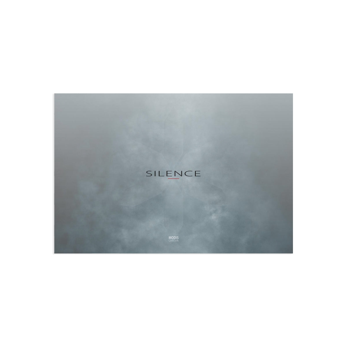 Fine Art Postcard (horizontal) - Design 'Silence'