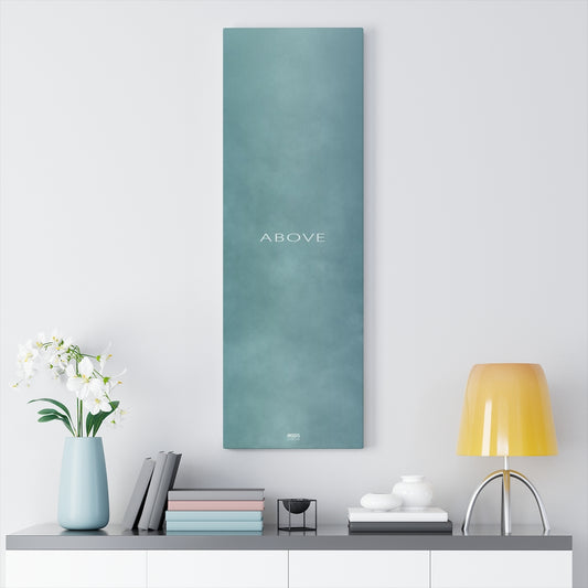 Canvas Gallery Wraps (1.25″) 12" x 36" - Design Above