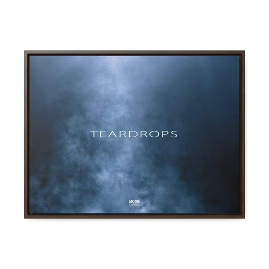Teardrops - 24″ × 18″ Gallery Wrap Canvas, Horizontal