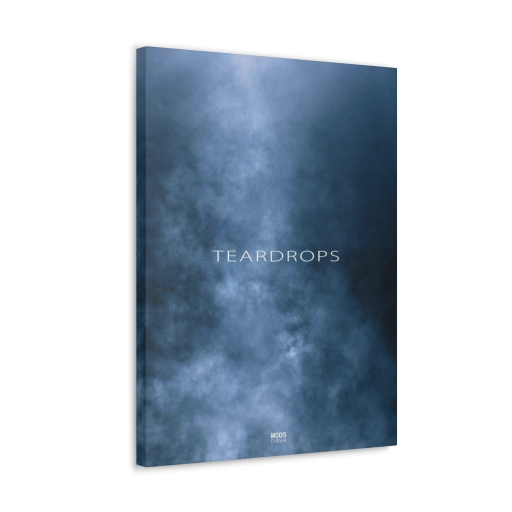 Teardrops - 18″ × 24″ Canvas Gallery Wraps (1.25″)