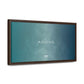 Canvas Gallery Wrap Framed Horizontal 20“ x 10“ - Design Above