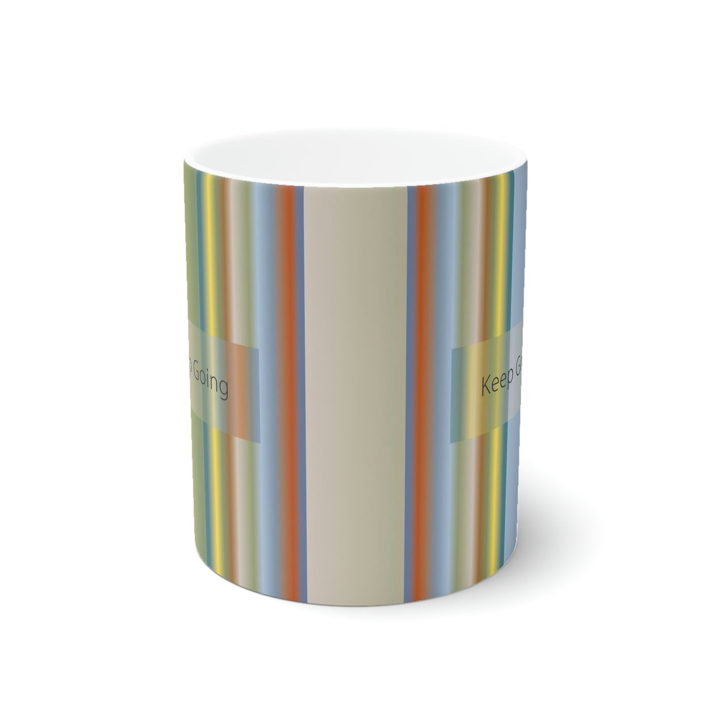 Ceramic Mug 11oz, Keep Going - Design No.200