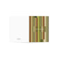 Folded Greeting Cards Vertical (1, 10, 30, and 50pcs) Coffee Break  - Design No.300