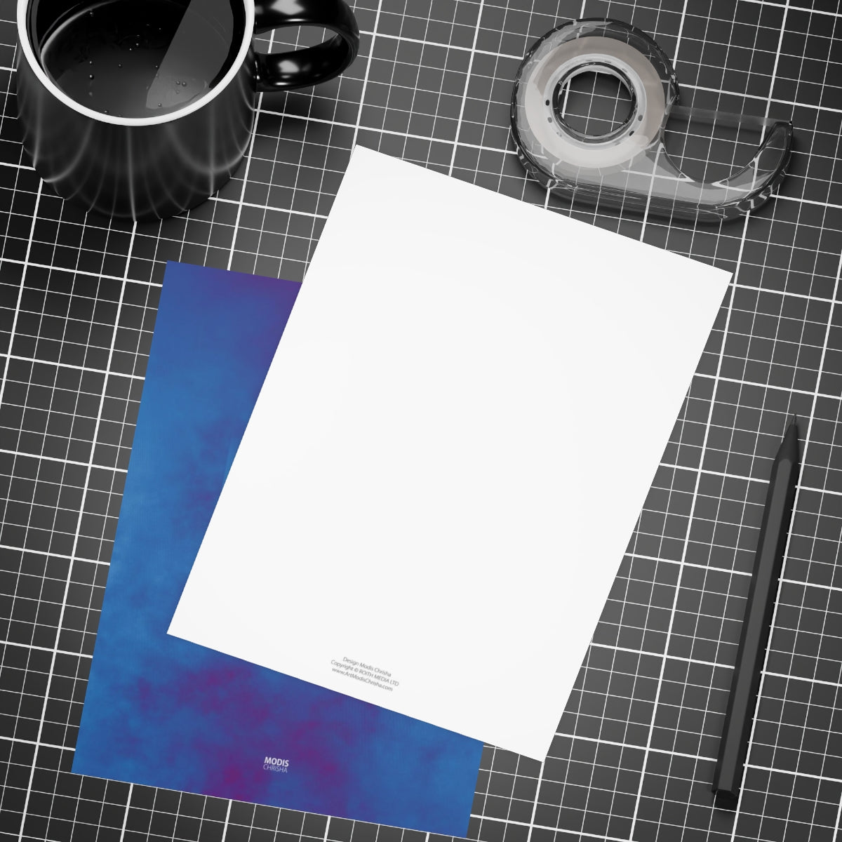 Art Postcards Vertical (10, 30, and 50pcs) Design 'Catch me'