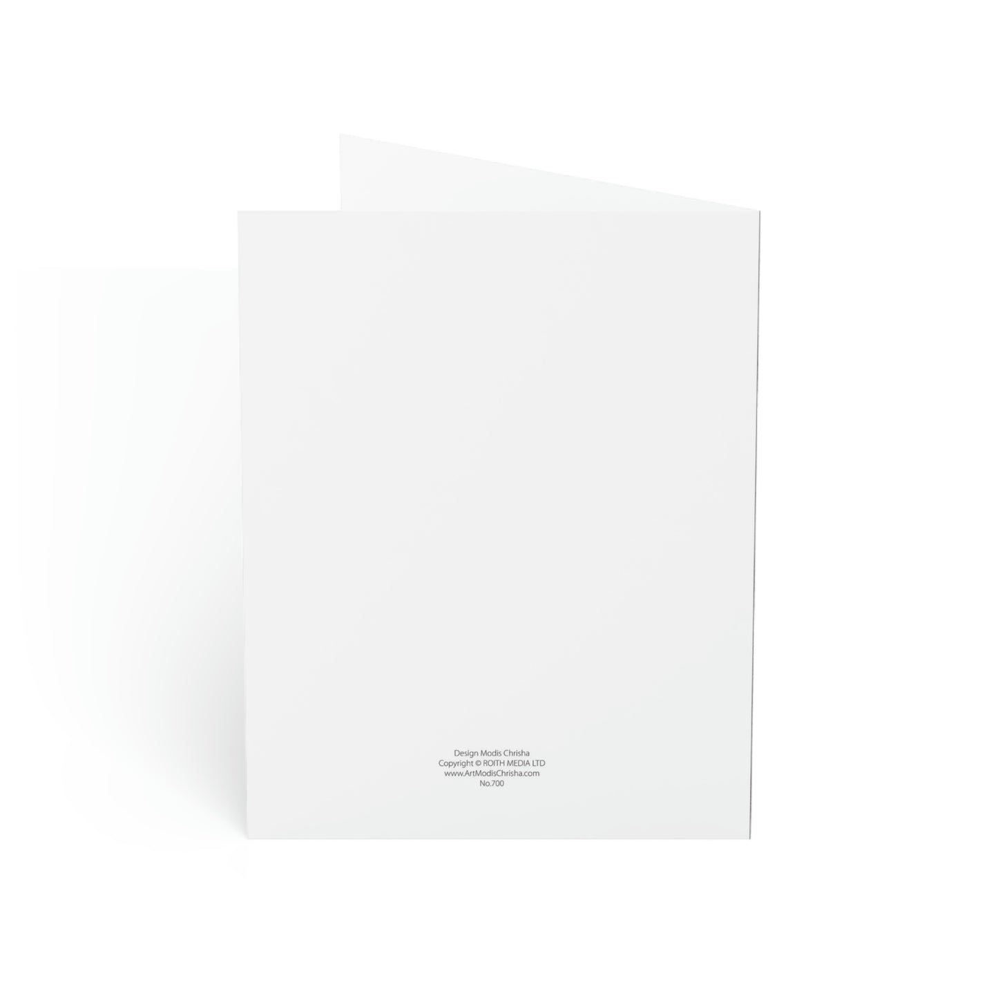 Folded Greeting Cards Vertical (1, 10, 30, and 50pcs) Stay Motivated - Design No.700