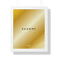 Poster Framed Vertical 16“ x 20" - Design Luxury