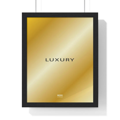 Poster Framed Vertical Premium 11“ x 14“ - Design Luxury
