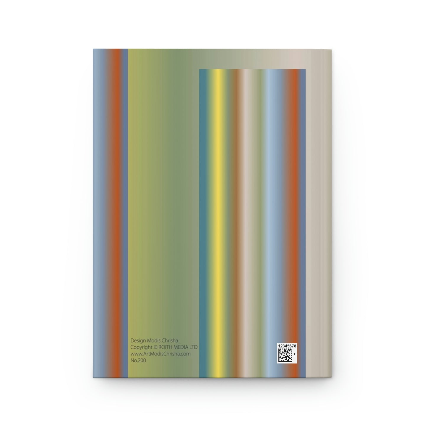 Hardcover Journal Matte - Design No.200