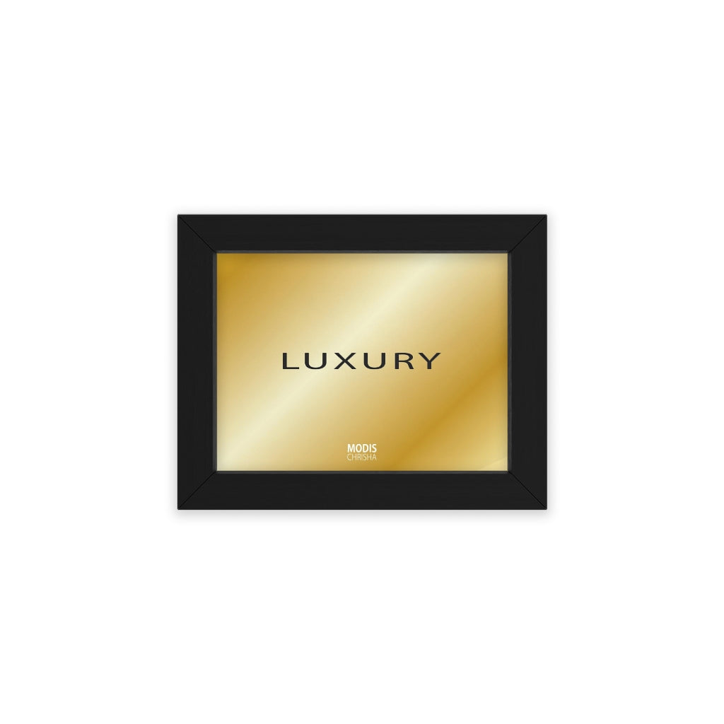 Poster Framed Horizontal 10“ x 8“ - Design Luxury