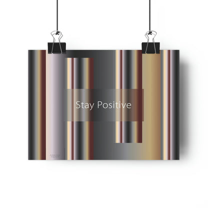 Giclée Art Print 11" x 8" Stay Positive, Design No.700