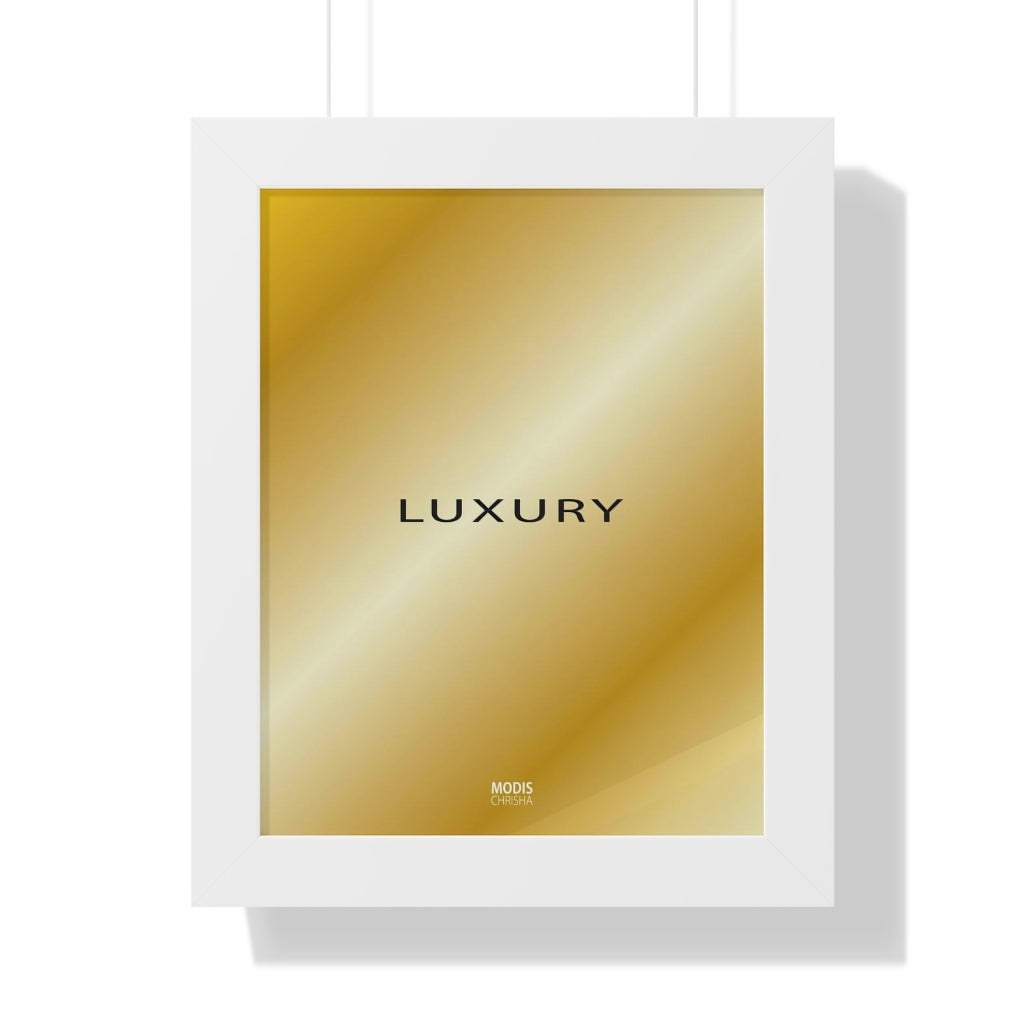 Poster Framed Vertical 11“ x 14“ - - Design Luxury