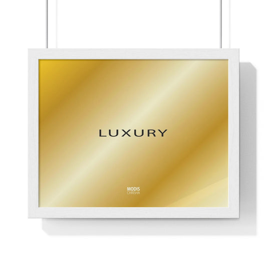 Poster Framed Horizontal Premium 14“ x 11“ - Design Luxury