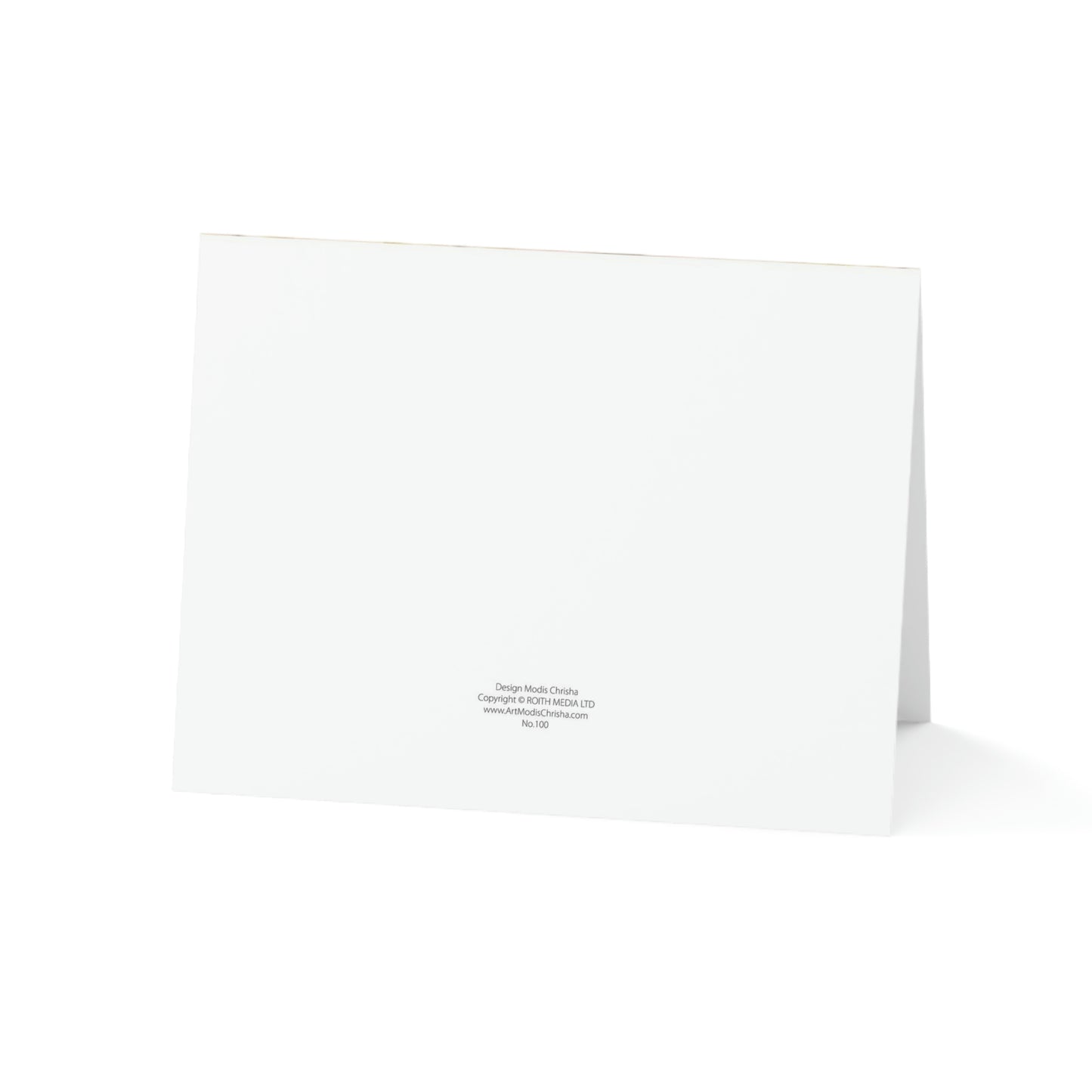 Folded Greeting Cards Horizontal (1, 10, 30, and 50pcs) Stay Motivated - Design No.100