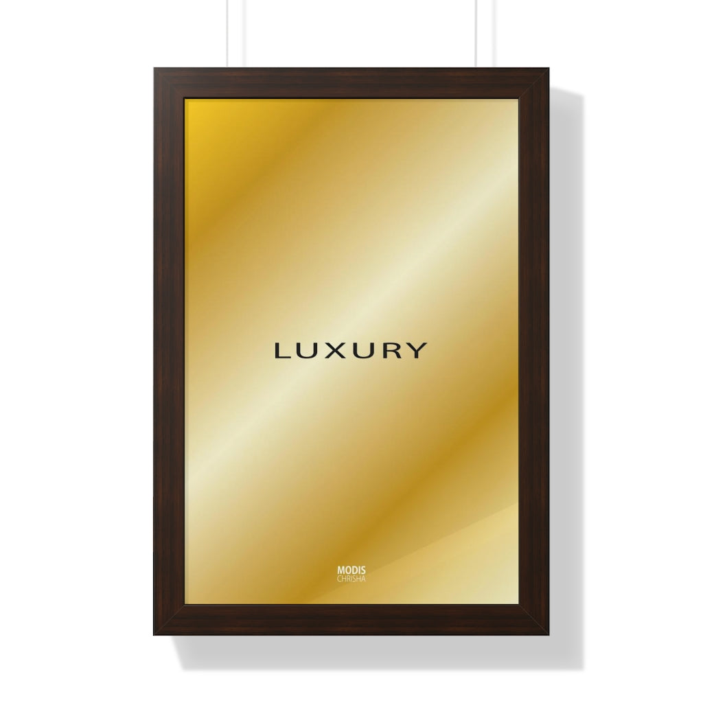 Poster Framed Vertical 16“ x 24“ - Design Luxury