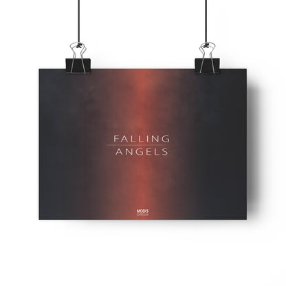 Falling Angels - 11" × 8" Giclée Art Print