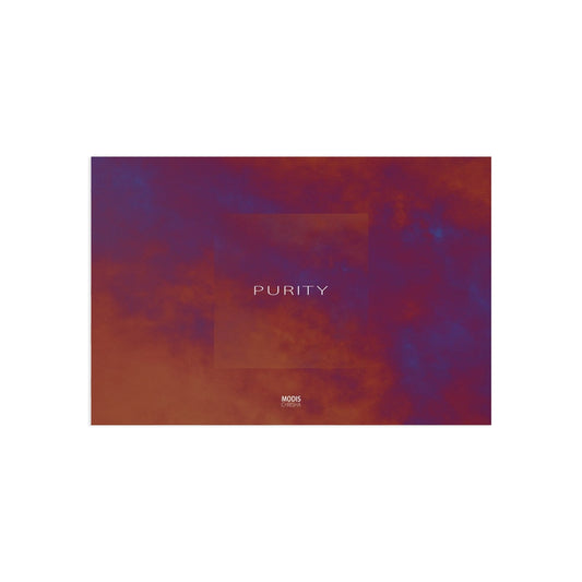 Fine Art Postcard (horizontal) - Design 'Purity'