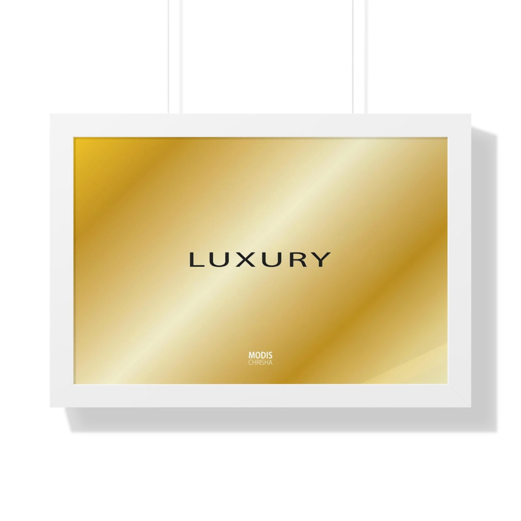 Poster Framed Horizontal 24“ x 16“ - Design Luxury