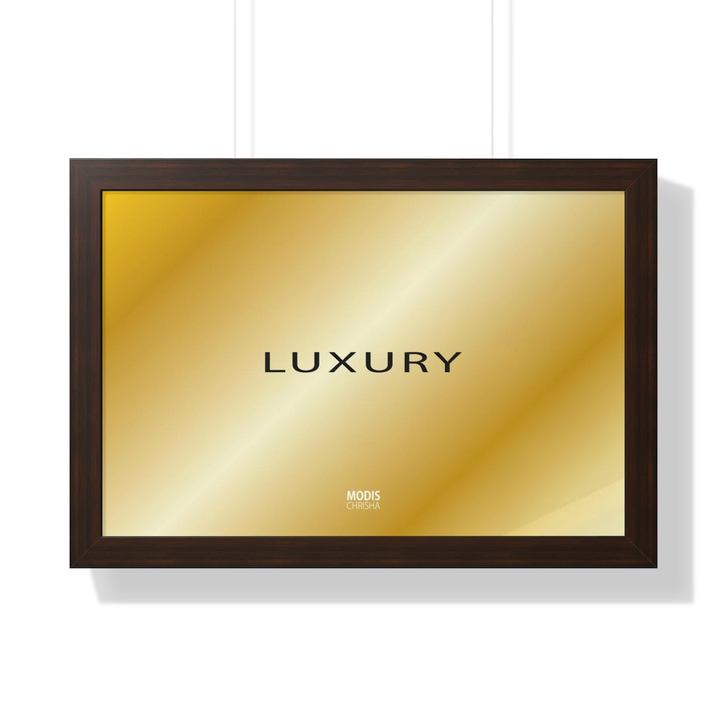 Poster Framed Horizontal 24“ x 16“ - Design Luxury