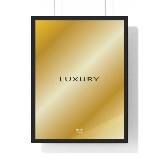 Poster Framed Vertical Premium 18“ x 24“ - Design Luxury