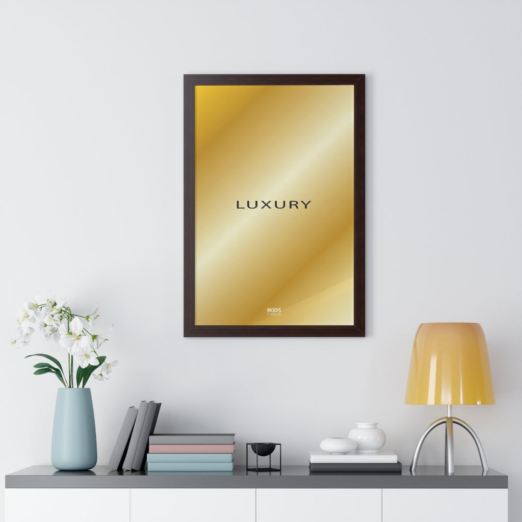 Poster Framed Vertical 20“ x 30“ - Design Luxury