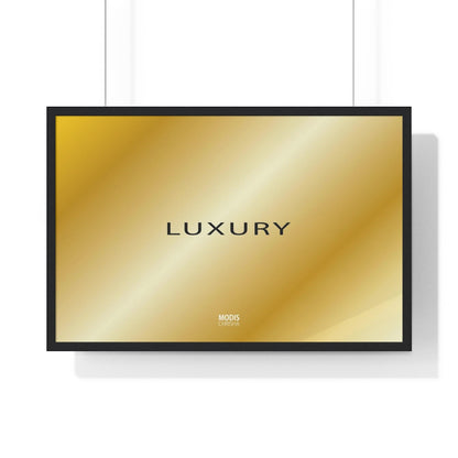 Poster Framed Horizontal Premium 30“ x 20“ - Design Luxury