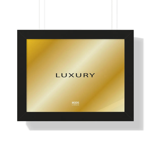 Poster Framed Horizontal 16“ x 12“ - Design Luxury