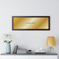 Poster Framed Horizontal 36“ x 12“ - Design Luxury
